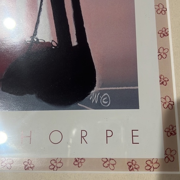 Mackenzie Thorpe First Day In The New World Framed Matted Print 29.5” x 25.5” - Picture 2 of 3